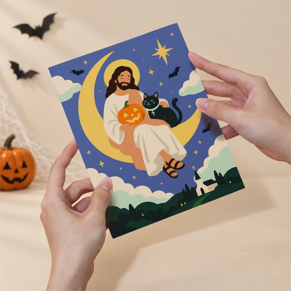 Faith and Halloween mini paint by numbers – image 6