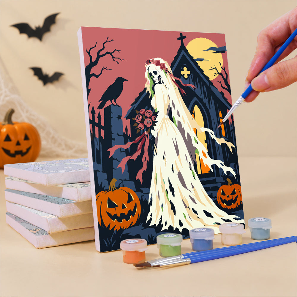 Dark Fantasy Halloween mini paint by numbers – image 3