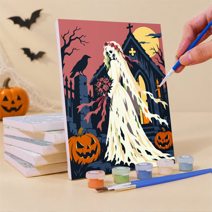 Dark Fantasy Halloween mini paint by numbers – image 3