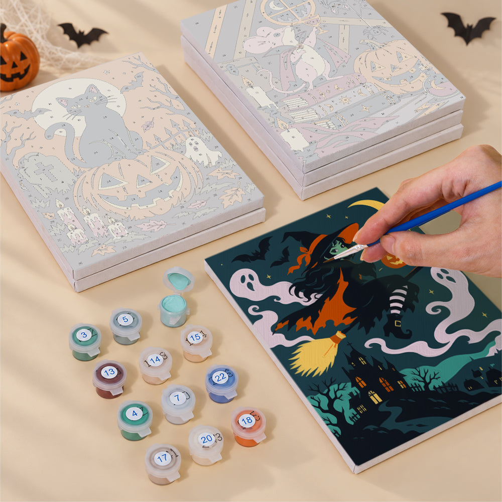 Dark Fantasy Halloween mini paint by numbers – image 4