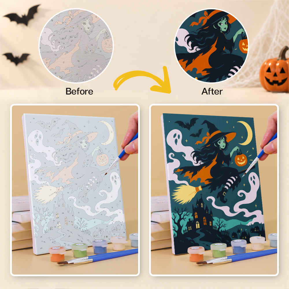 Dark Fantasy Halloween mini paint by numbers – image 10