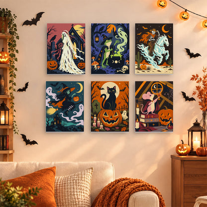 Dark Fantasy Halloween mini paint by numbers – image 15