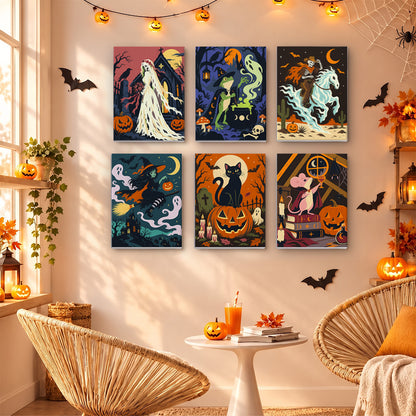 Dark Fantasy Halloween mini paint by numbers – image 16