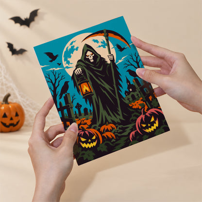 Horror Halloween Night mini paint by numbers – image 6