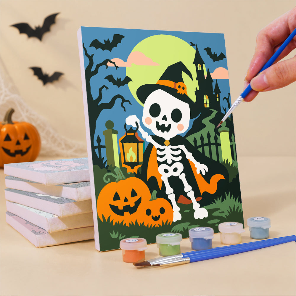 Cute Classic Halloween mini paint by numbers – image 3