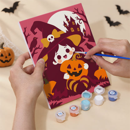 Cute Classic Halloween mini paint by numbers – image 5