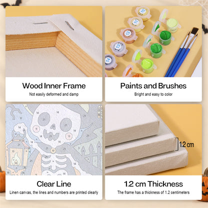 Cute Classic Halloween mini paint by numbers – image 9