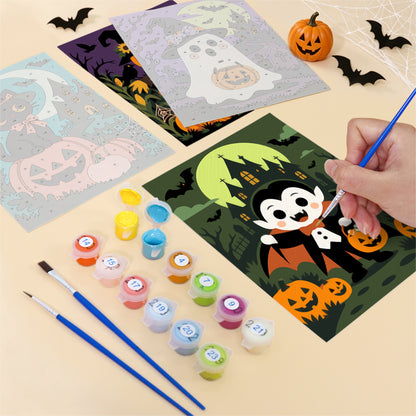 Cute Classic Halloween mini paint by numbers – image 12