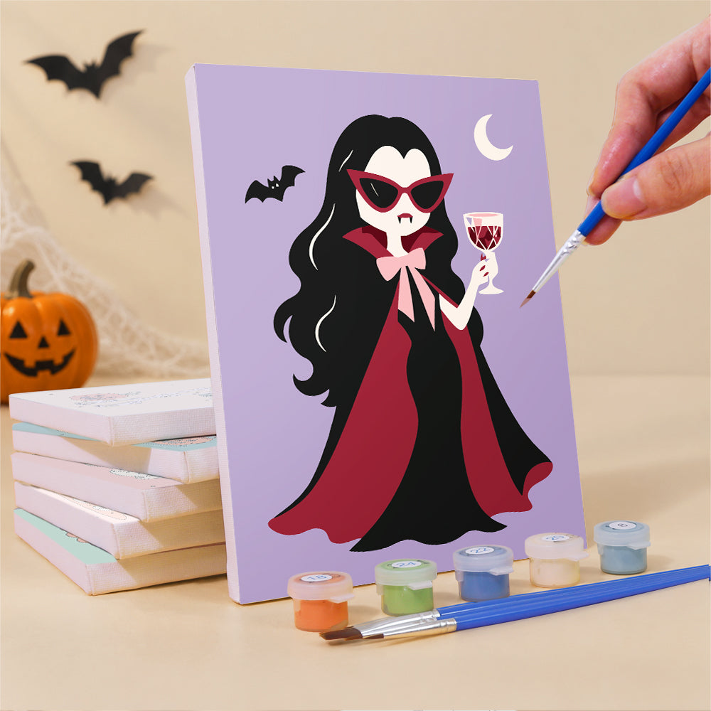 Chic Halloween Party mini paint by numbers – image 3