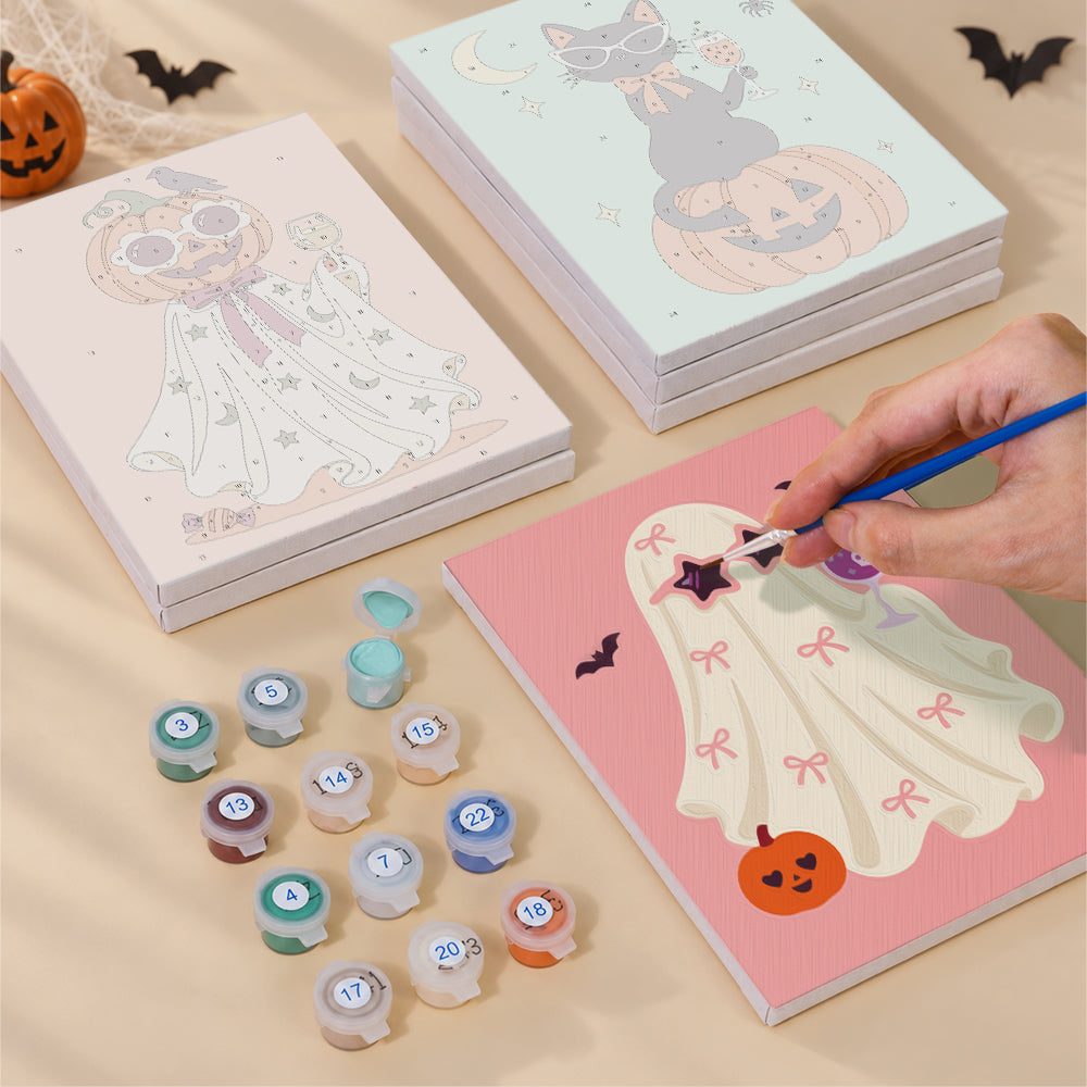 Chic Halloween Party mini paint by numbers – image 4