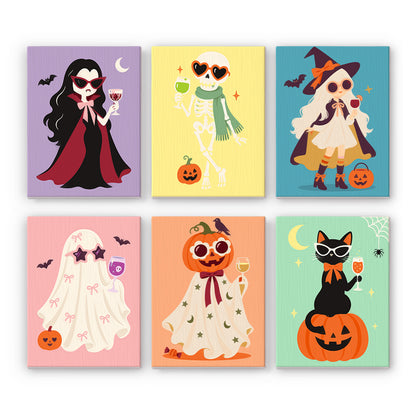 Chic Halloween Party mini paint by numbers – image 7