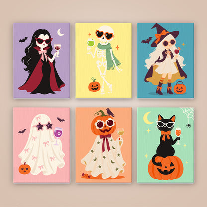 Chic Halloween Party mini paint by numbers – image 8