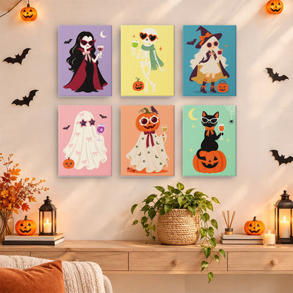 Chic Halloween Party mini paint by numbers – image 14