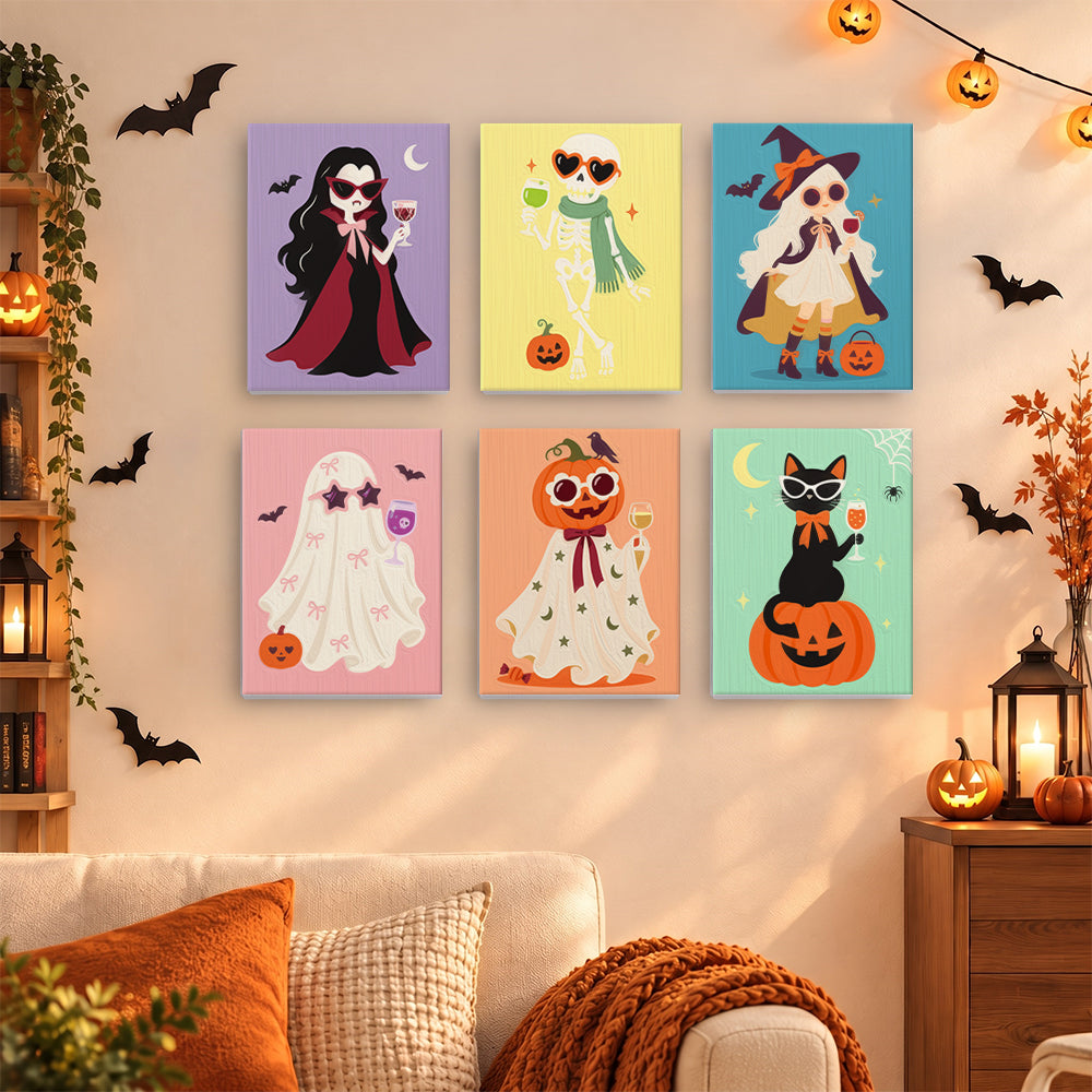 Chic Halloween Party mini paint by numbers – image 15