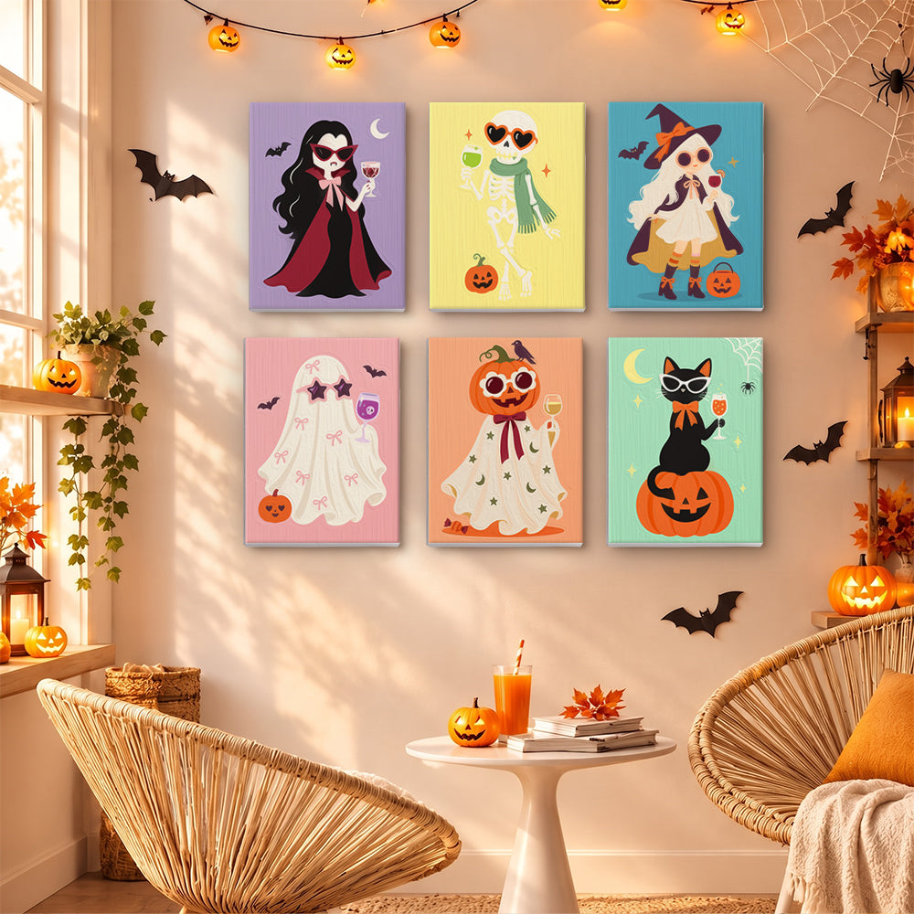 Chic Halloween Party mini paint by numbers – image 16