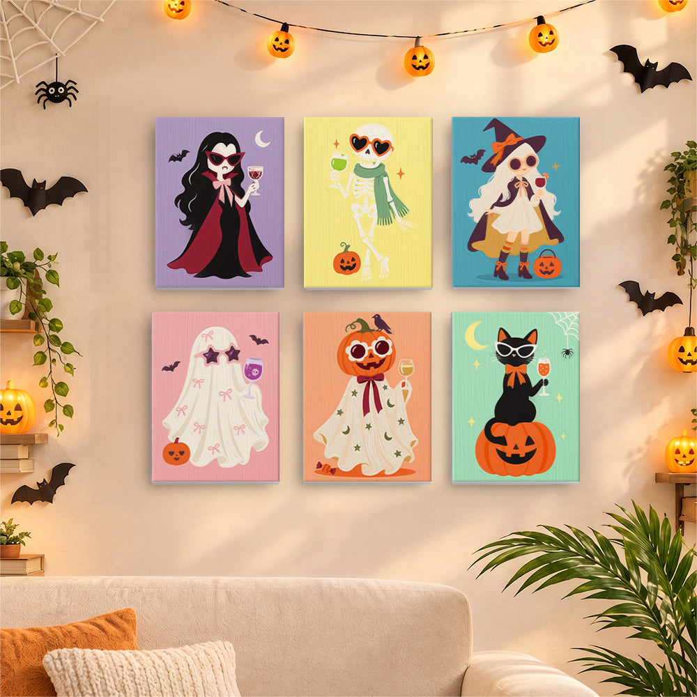 Chic Halloween Party mini paint by numbers – image 17
