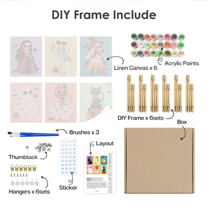 Chic Halloween Party mini paint by numbers – image 18