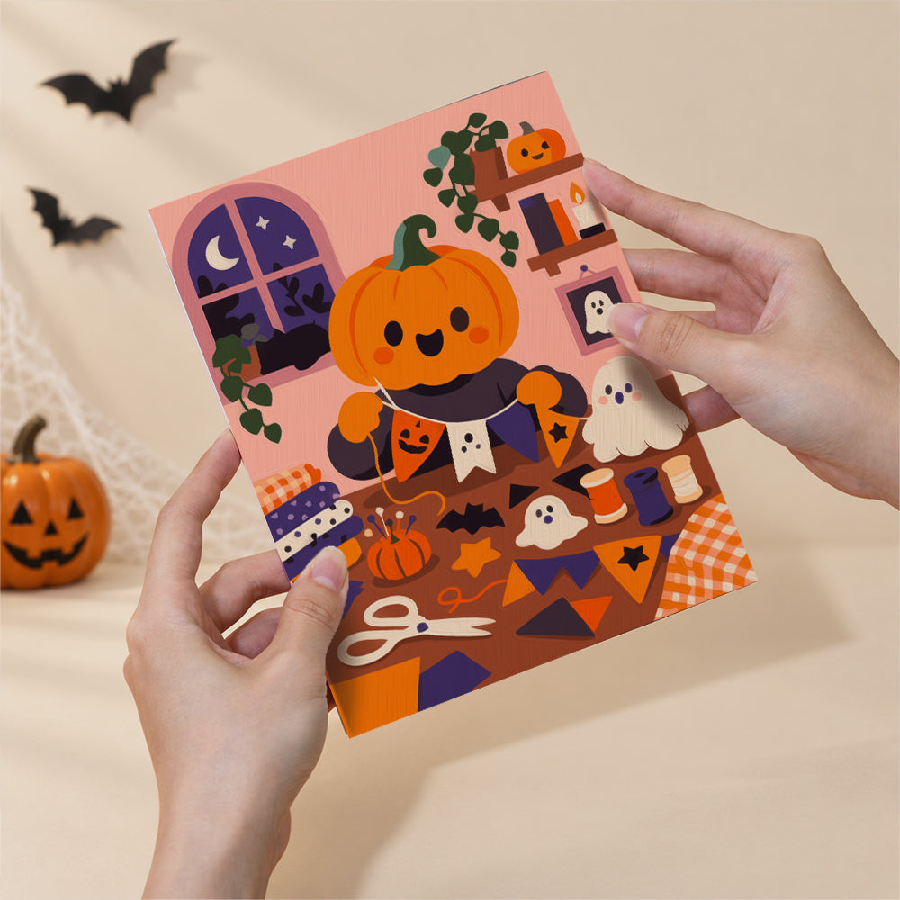 Cozy Halloween Workshop mini paint by numbers – image 6
