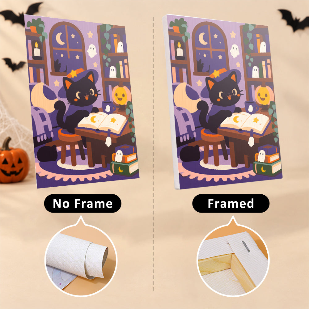 Cozy Halloween Workshop mini paint by numbers – image 13