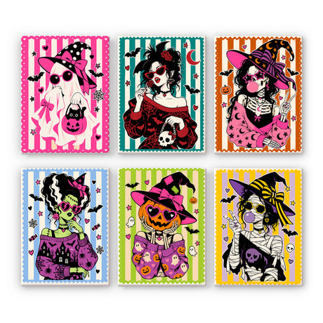 Pop Art Halloween Fashion mini paint by numbers – image 7