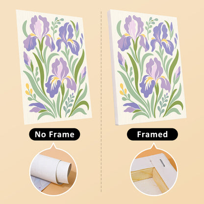 Pastel Folk Floral mini paint by numbers – image 13