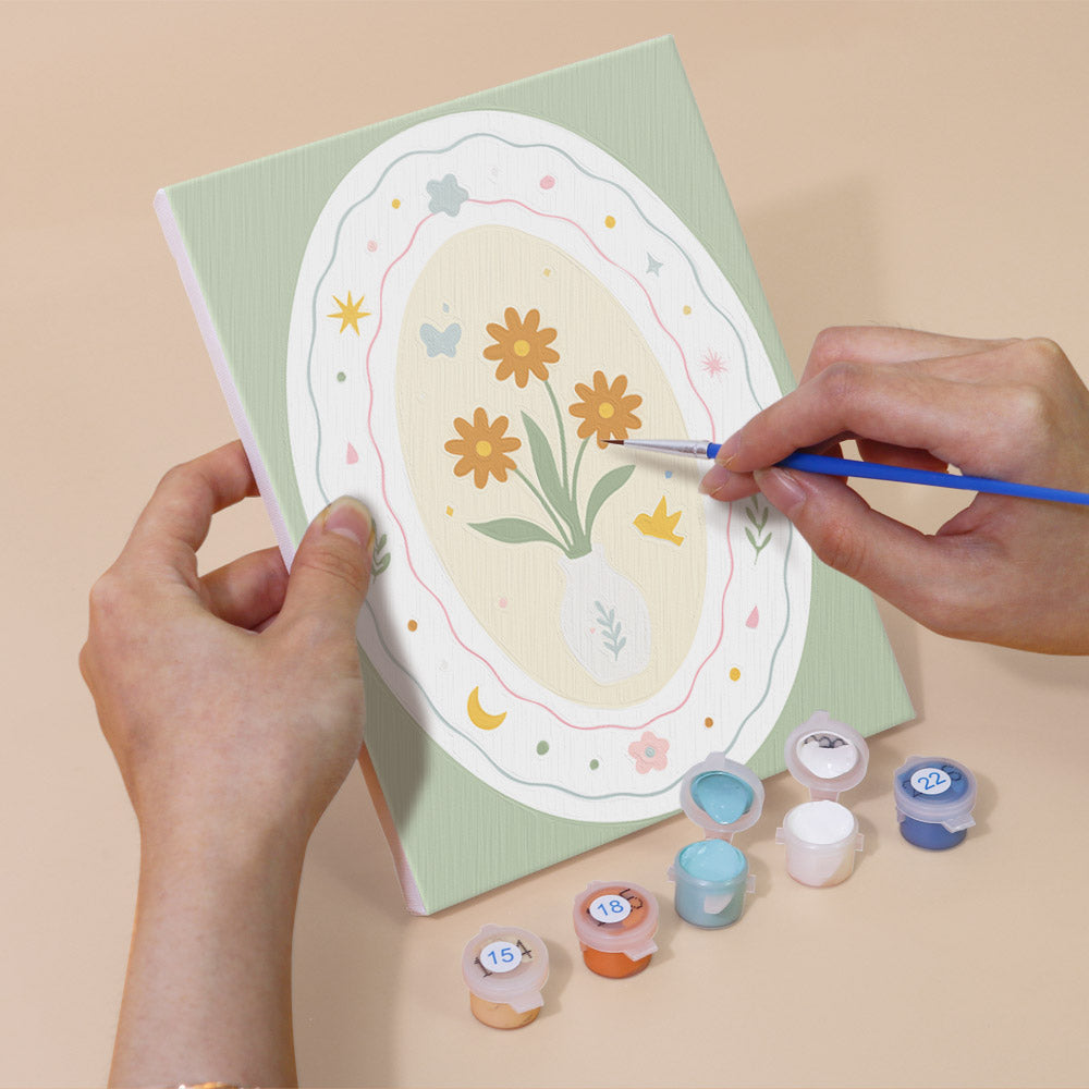 Whimsical Pastel Vignettes mini paint by numbers – image 5