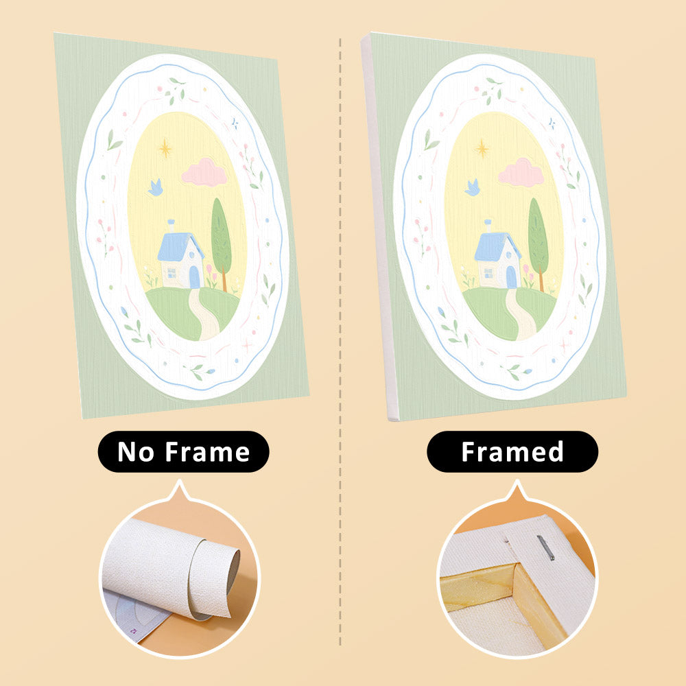Whimsical Pastel Vignettes mini paint by numbers – image 13