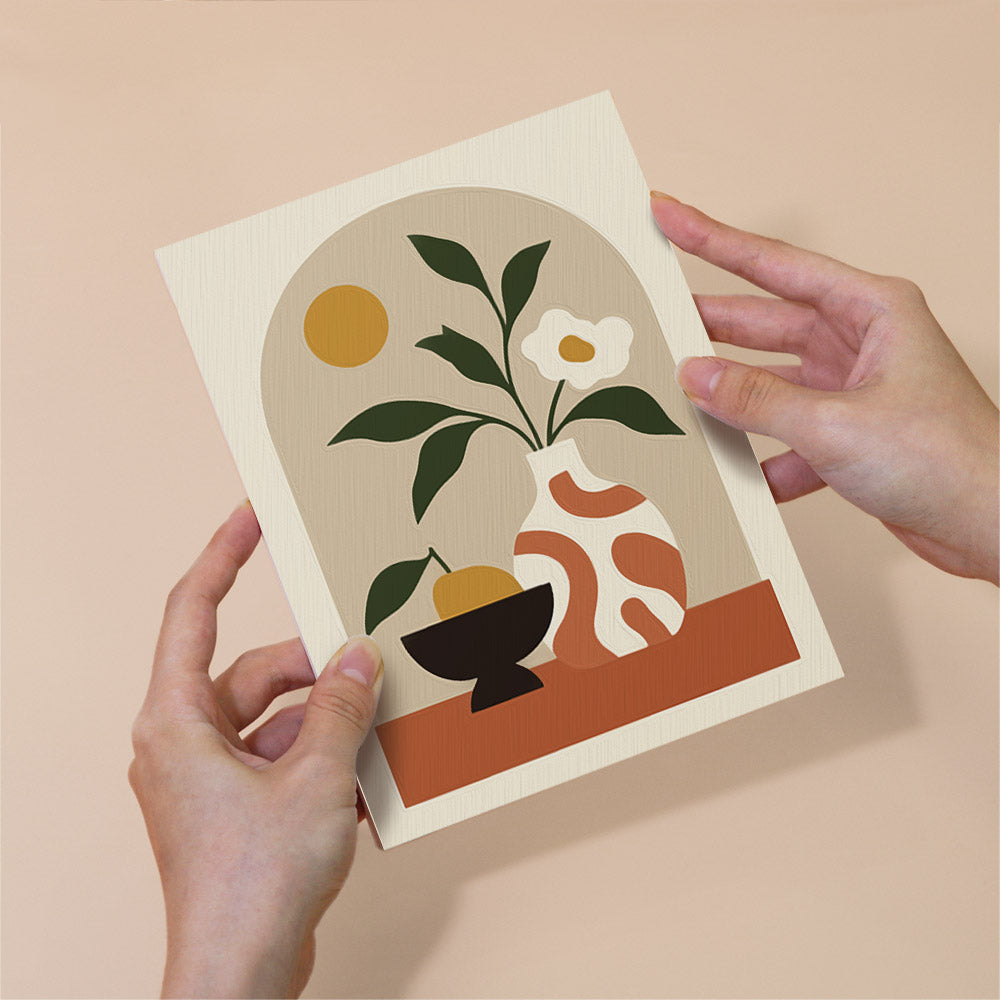 Earthy Ceramic Still Life mini paint by numbers – image 6
