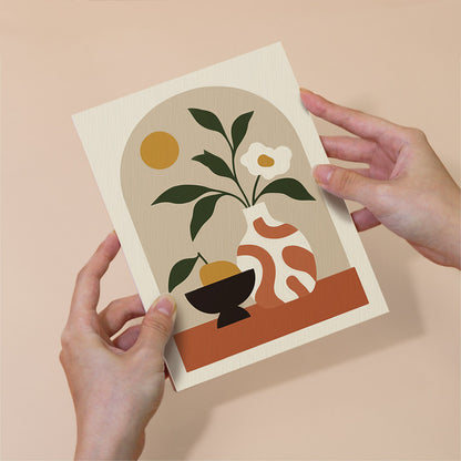 Earthy Ceramic Still Life mini paint by numbers – image 6