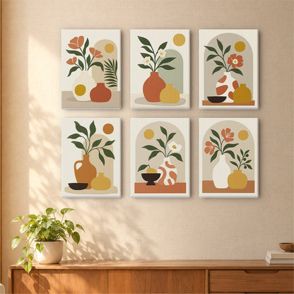 Earthy Ceramic Still Life mini paint by numbers – image 16