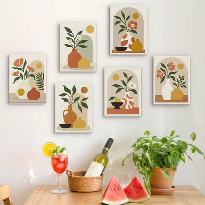 Earthy Ceramic Still Life mini paint by numbers – image 17