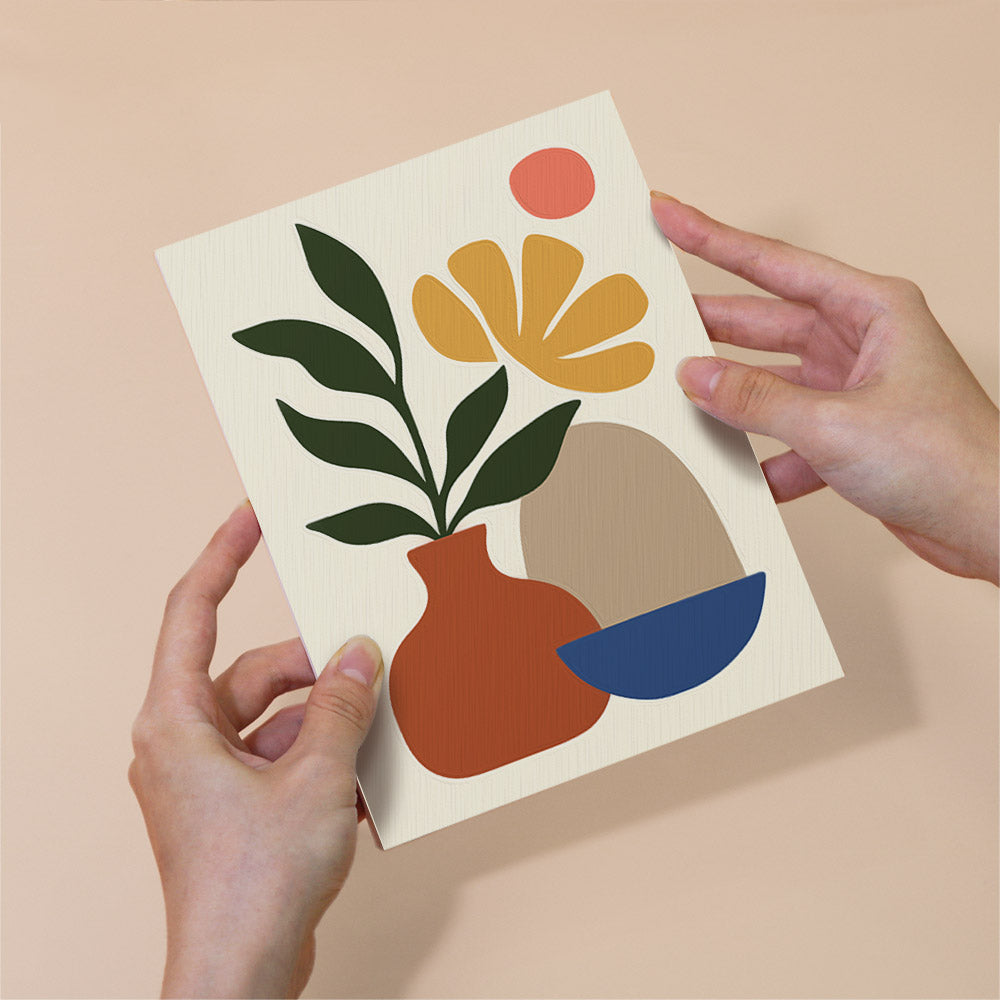Terracotta Vase Abstracts mini paint by numbers – image 6