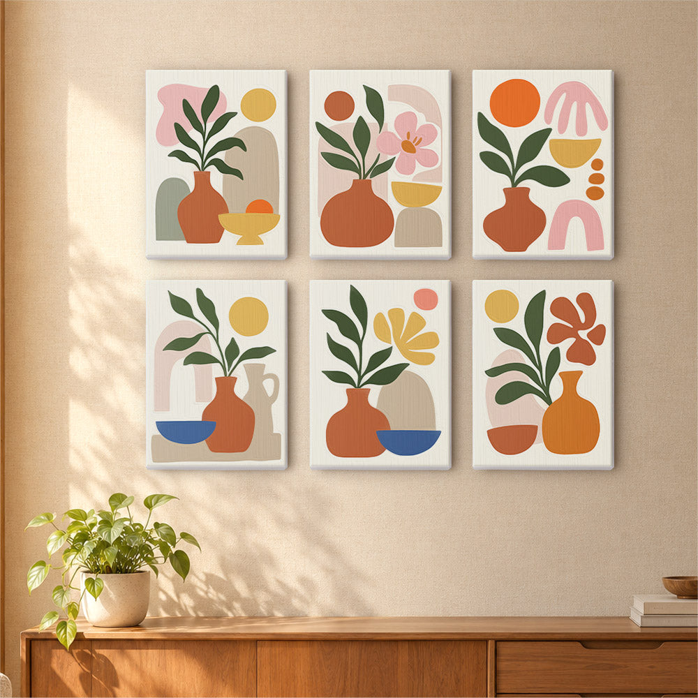 Terracotta Vase Abstracts mini paint by numbers – image 16