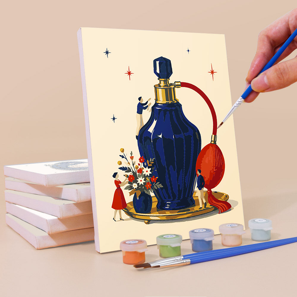 Tiny People and Objects mini paint by numbers – image 3
