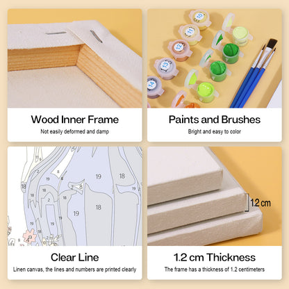 Tiny People and Objects mini paint by numbers – image 9