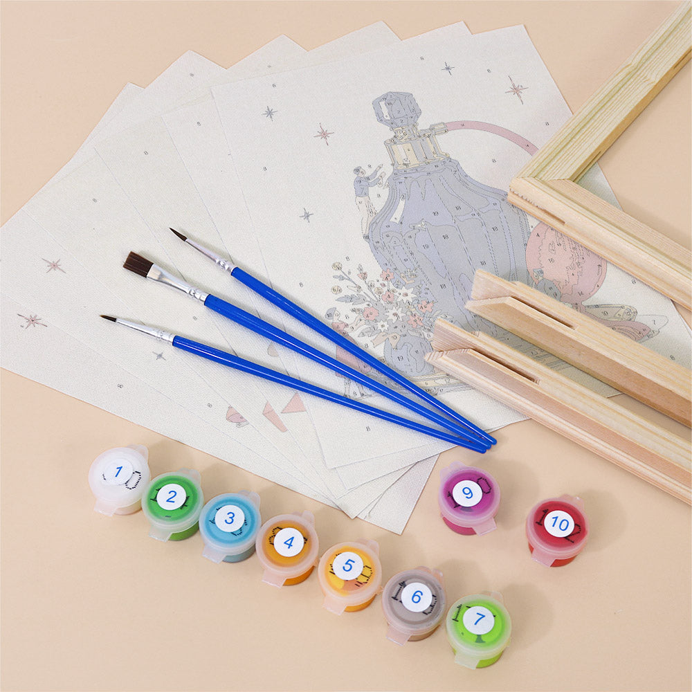 Tiny People and Objects mini paint by numbers – image 11