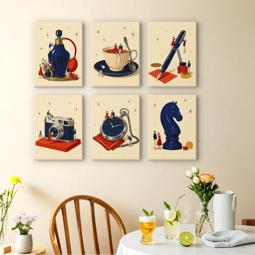 Tiny People and Objects mini paint by numbers – image 14