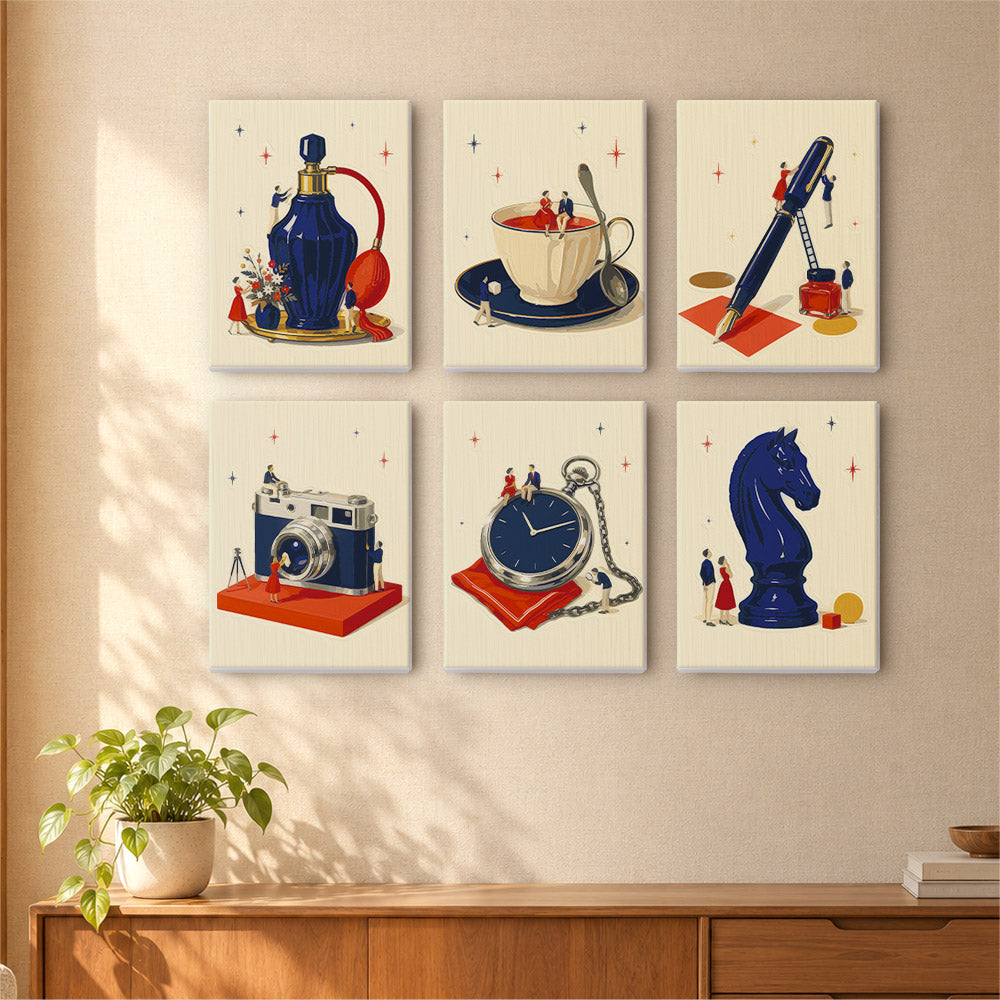 Tiny People and Objects mini paint by numbers – image 16