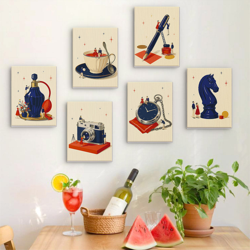 Tiny People and Objects mini paint by numbers – image 17