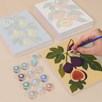 Vintage Fruit Branches mini paint by numbers – image 4