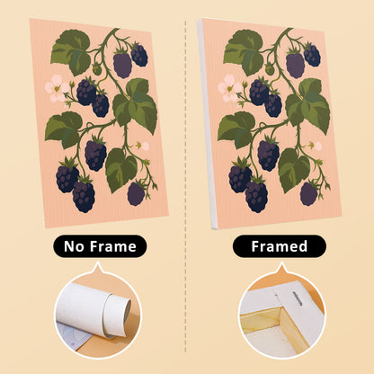 Vintage Fruit Branches mini paint by numbers – image 13