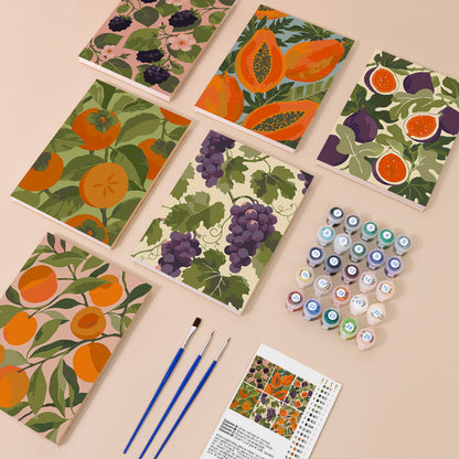Lush Fruit Harvest mini paint by numbers – image 1