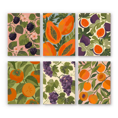 Lush Fruit Harvest mini paint by numbers – image 7