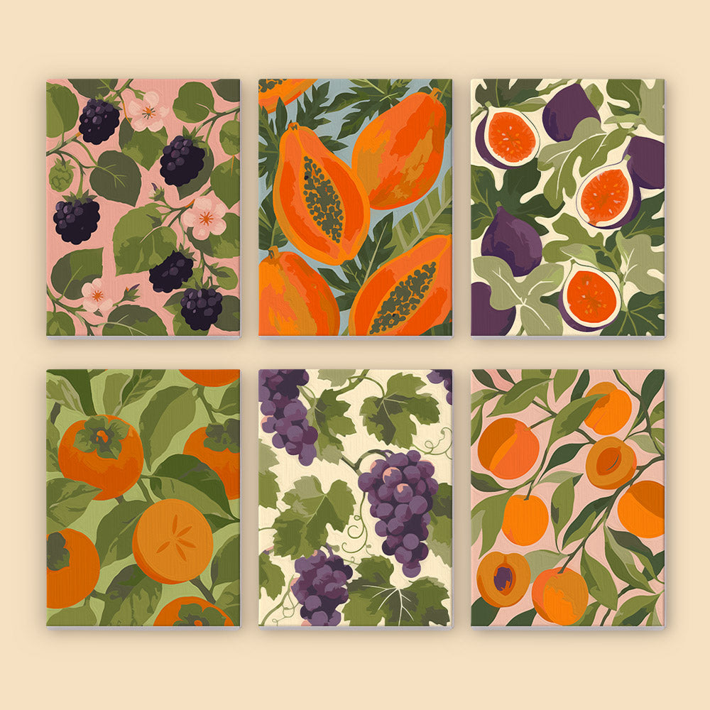 Lush Fruit Harvest mini paint by numbers – image 8