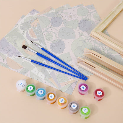 Lush Fruit Harvest mini paint by numbers – image 11