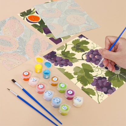 Lush Fruit Harvest mini paint by numbers – image 12