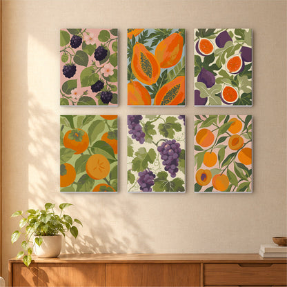 Lush Fruit Harvest mini paint by numbers – image 16