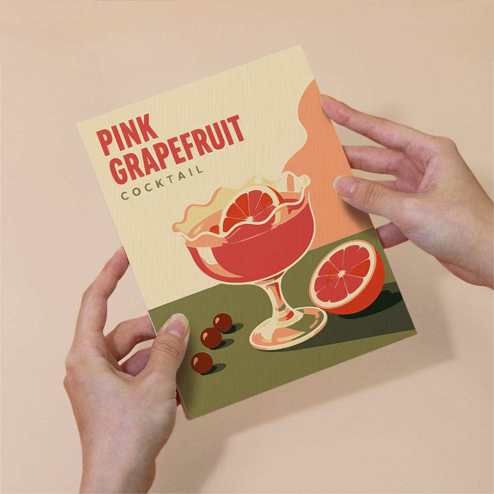 Retro Fruit Cocktail Posters mini paint by numbers – image 6