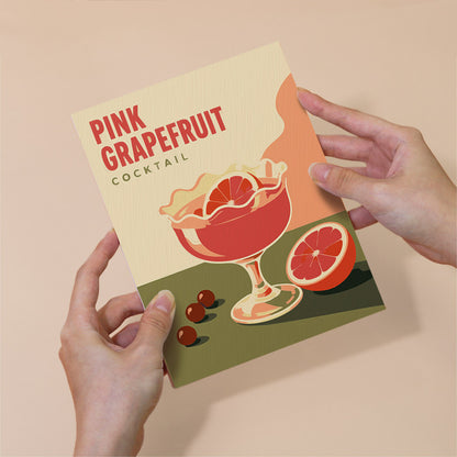 Retro Fruit Cocktail Posters mini paint by numbers – image 6