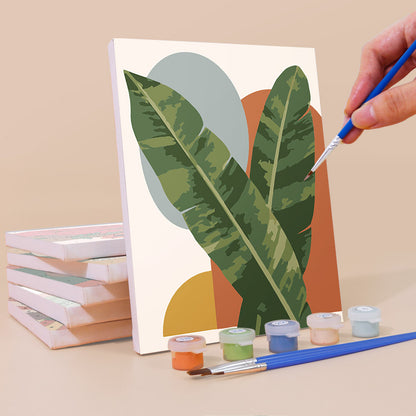 Women and Flowers Portrait mini paint by numbers – image 3